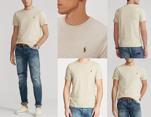Polo Ralph Lauren Logo Pima Cotton T-Shirt Slim Fit S - Abteilung: Herren, Kategorie: T-Shirts, Material: weiche Pima Baumwolle für höchsten Tragekomfort, stilvolles Polospieler-Logo auf der Brust, ideal für alle Jahreszeiten.