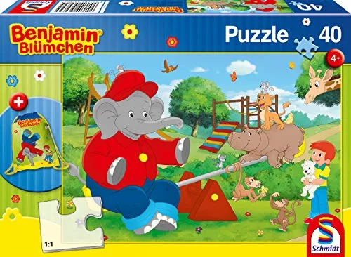 Schmidt Spiele 56262 Puzzle Benjamin Blümchen 40 Teile