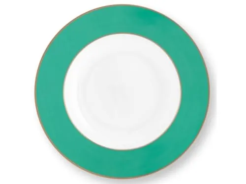 Pip Studio Chique Suppenteller Gold-Green 23,5 cm