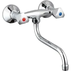 Schütte Wand-Spültischarmatur Cesti Chrom