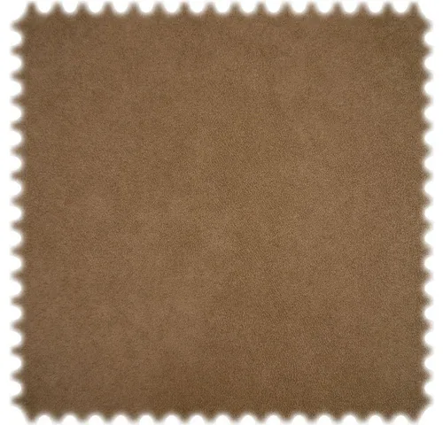 Heiro Stoff Lederoptik Möbelstoff Paris Antik Hellbraun, Meterware - Breite:138 cm