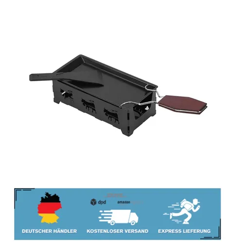 MAGT Mini Raclette Grill mit Antihaftbeschichtung – für gesellige Abende