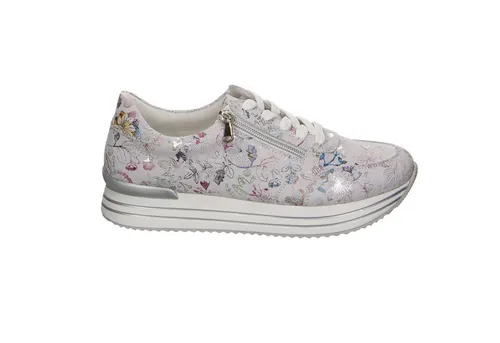 Remonte Plateausneaker Halbschuh grau 44 EU - Bequeme Freizeitschuhe mit Wechselfußbett und modischem Design. Ideal für sportliche Aktivitäten und den Alltag, dank gepolsterter Innensohle für hohen Tragekomfort.