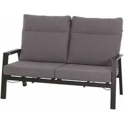 Siena Garden Lounge 2er Sofa (J04049) - Gartenmöbel mit elegantem Design, ideal für entspannte Stunden im Freien und wetterfest für langanhaltenden Komfort.