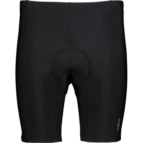 CMP Stretch-Fahrradshorts für Herren, Schwarz, 56 - Kurze Hosen mit CMP Dry Function-Technologie für trockenen Komfort bei intensiven Outdoor-Aktivitäten, extrem elastisch und mit schützendem Polster für maximalen Tragekomfort.