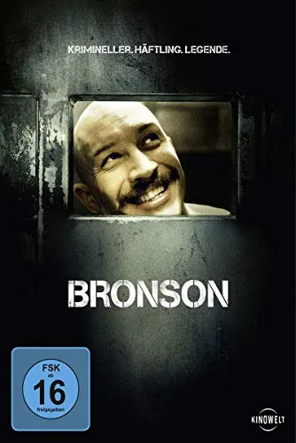 STUDIOCANAL Bronson - Packender Film über das Leben von Charles Bronson, freigegeben ab 16 Jahren, ideal für Liebhaber von Biografien und Actiondramen.