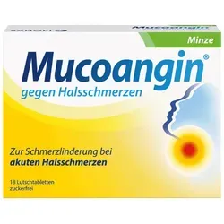 MUCOANGIN Minze 20 mg Lutschtabletten 18 St von A. Nattermann & Cie