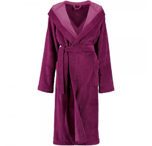 Lago Bademäntel Damen Velours 802 S - Eleganter Komfort für Gr. 36-38 - Bademäntel aus weichem Velours, ideal für entspannte Stunden zu Hause oder nach dem Duschen.