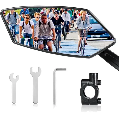 Fahrradspiegel für E-Bike Links – 360° Klappbar & Drehbar
