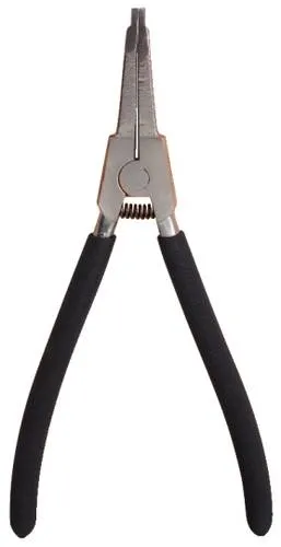 KS Tools 1150991 Seegeringzange - Zangen für präzise Montage und Demontage von Wellensicherungsringen, ideal für Audi, Opel und Volkswagen. Mit 30° Abwinkelung und tauchisoliertem Griff für optimalen Komfort.