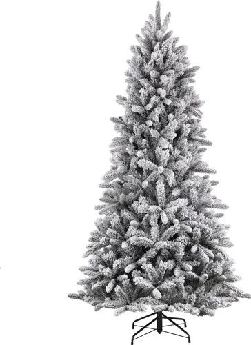 Black Box Trees Künstlicher Weihnachtsbaum Snowdon 155 cm - Der künstliche Weihnachtsbaum Snowdon von Black Box Trees bringt festliche Stimmung in Ihr Zuhause. Mit seinen naturgetreuen, verschneiten Zweigen und einfacher Aufstellung ist er perfekt für eine stimmungsvolle Weihnachtsdekoration.