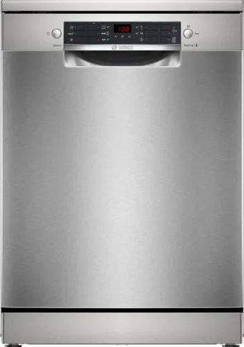 cm geschirrspüler, 12 maßgedecke, 48 db, grau - Bosch SMS26AI01F 60