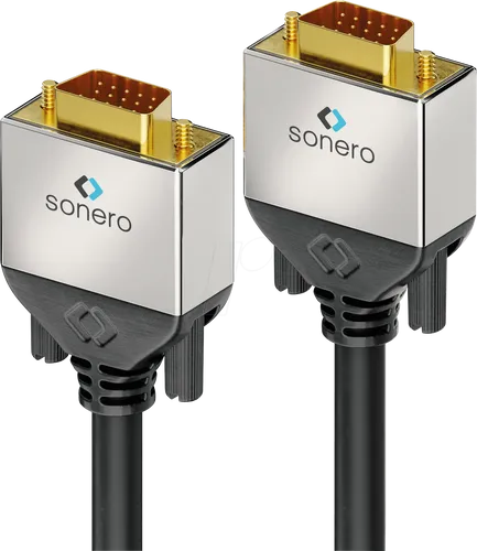 SON VC000-015 - VGA Monitor Kabel 15-pol VGA Stecker, 1080p, 1,5 m