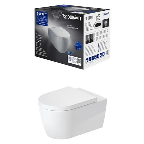 Duravit Me by Starck Wand-Tiefspül-WC Set 45790920A1 von Duravit