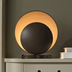 Tischleuchte Globen Lighting, Orbit, Braun / Rost, für Wohnzimmer, Metall, Design - 16 - 32