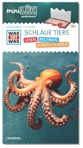 miniLÜK: WAS IST WAS Schlaue Tiere Lesen, Rechnen, Konzentrieren Vorschule (miniLÜK WAS IST WAS Grundschule)