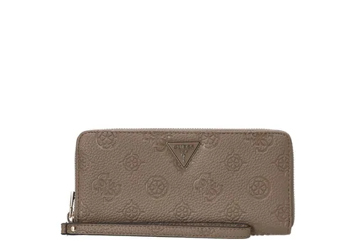 Guess Geldbörse Cresidia II SLG Largo Zip Around in beige von GUESS