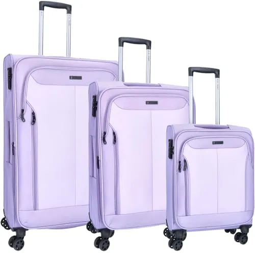 TheTrueC Koffer Set Kopenhagen S/M/L in Flieder in lila von TheTrueC