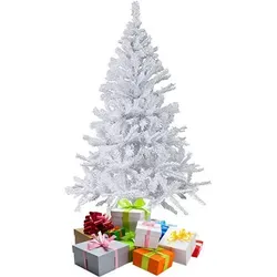 Weihnachtsbaum Inkl Ständer Weiß 120 Cm-myw99802
