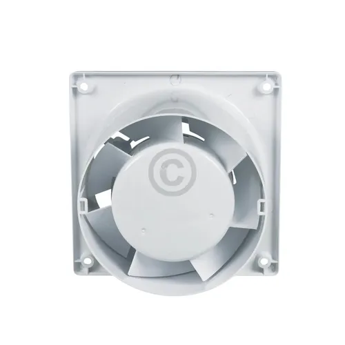 Wohnraumventilator 100erR weiß mit Feuchtesensor
