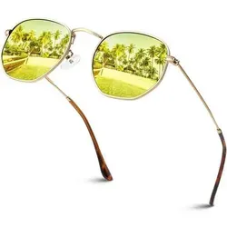 SUNIER Sonnenbrille Damen Herren Polarisiert Ultraleichter Metallrahmen - Entdecken Sie die SUNIER Sonnenbrille für Damen und Herren mit polarisierten, blendungsfreien Linsen. Der ultraleichte Metallrahmen garantiert höchsten Tragekomfort, während der 100% UV400 Schutz Ihre Augen schützt.