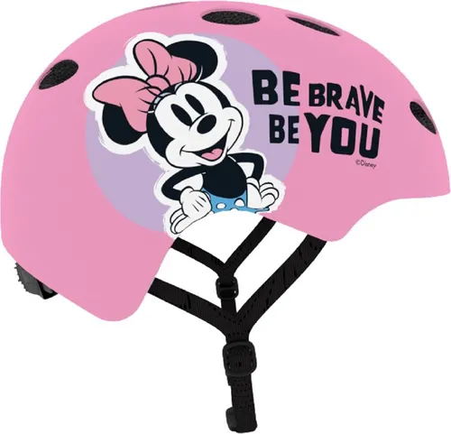 Disney Fahrradhelm Minnie Mouse – Sicherer Kinderhelm 52–56 cm - Fahrradhelme für Kinder, ideal für abenteuerliche Ausflüge, bietet optimalen Schutz und hohen Tragekomfort.
