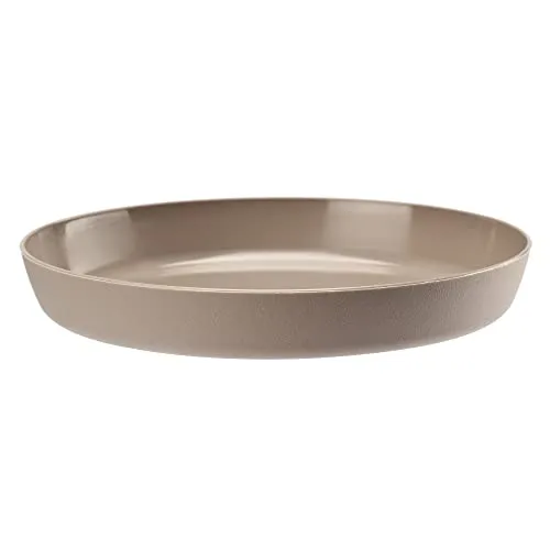 VERDENIA Azalia Blumentopf Untersetzer Blumenuntersetzer für Pflanzen und Kräuter Blumentopfuntersetzer für Innen aus Kunststoff Leicht Stabil Rund Viele Farben Viele Größen Ø11cm 13cm 20570 Beige