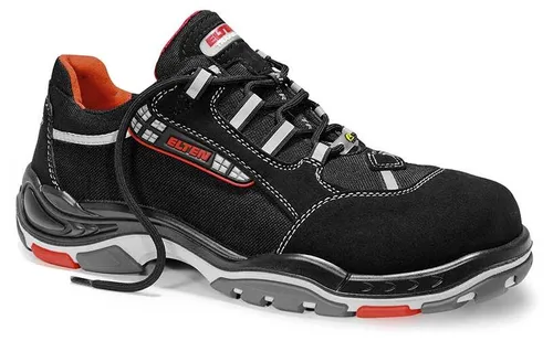 ELTEN Sicherheitsschuhe Senex S3 ESD, Halbschuhe für Unisex, Gr. 43 - Sicherheitsklasse S3, atmungsaktive und rutschfeste Halbschuhe aus hydrophobierten Materialien. Ideal für Bau, Industrie und Handwerk, mit metallfreiem Durchtrittschutz und antistatischen Eigenschaften.