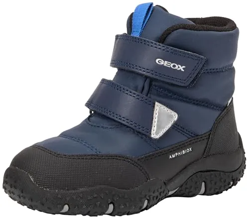 Geox Baby-Jungen B Baltic Boy B ABX B Snow Boot, Navy/ROYAL, 22 EU - Baby Stiefel für Jungen, maximale Wasserundurchlässigkeit und Atmungsaktivität für optimalen Schutz bei Regen, idealer Kälteschutz durch thermische Isolierung.