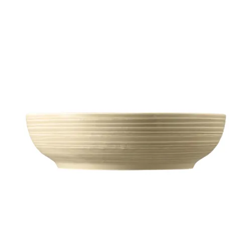 Seltmann Weiden Terra Foodbowl Schüssel - Sandbeige Ø 25.5 cm - Schüssel aus hochwertigem Porzellan in elegantem Sandbeige, perfekt für stilvolles Servieren und vielseitig einsetzbar in der Küche.