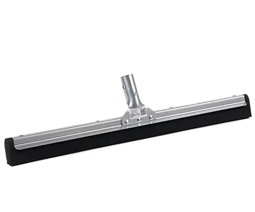 BawiTec Wasserschieber Metallausführung 45cm 55cm 75cm Doppellippe Wasser-Abzieher Gummischieber ohne Stiel Stabil Metall 75cm