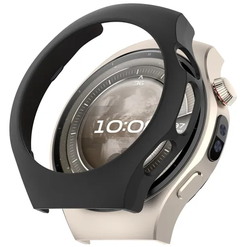 Für Huawei Watch 5 46mm Kunststoff Smart Watch Schutz Gehäuse Hülle Schwarz