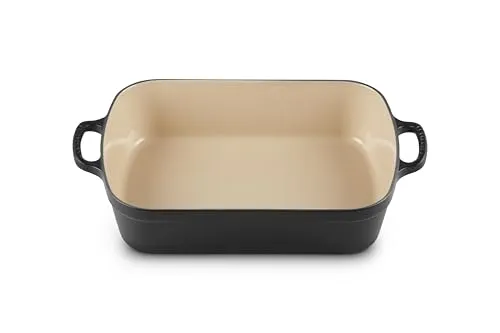 Le Creuset Signature Gusseisen-Bratreine, 33 cm in schwarz von Le Creuset