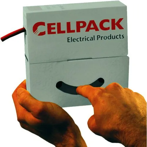 Cellpack SCHRUMPFSCHLAUCH-BOX DÜNNW. OR / CELLPA SB 25.4-12.7/4M OR 144457