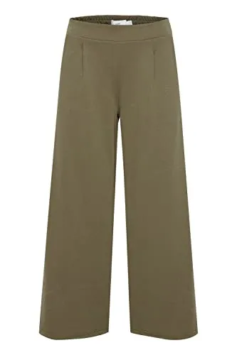 Ichi Stoffhose Damen grün, XL 699043-0023-09970 von ICHI