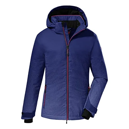 Killtec Skijacke für Mädchen, 116 - Funktionsjacke für Kinder, 100% wasserdicht mit 10.000 mm Wassersäule und verschweißten Nähten, ideal für Schneeabenteuer.