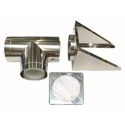 Vaillant Außenwandanschluss 250/350 mm PP/Edelstahl für Fassadenverlegung