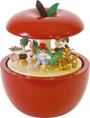 Spieldose Apfel Kinderkonzert von Richard Glässer