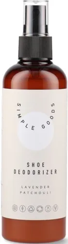 Simple Goods Shoe Deodorizer - Lavender, Patchouli 150 ml - Reinigungsmittel für Schuhe, wirkt mit natürlichen Probiotika und entfernt Gerüche bis zu 72 Stunden lang.