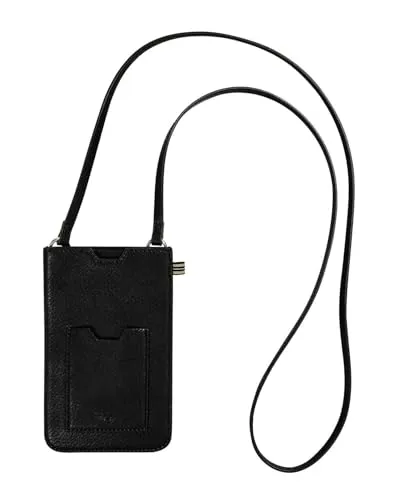 ESPRIT Smartphone-Tasche in Leder-Optik in schwarz von Esprit