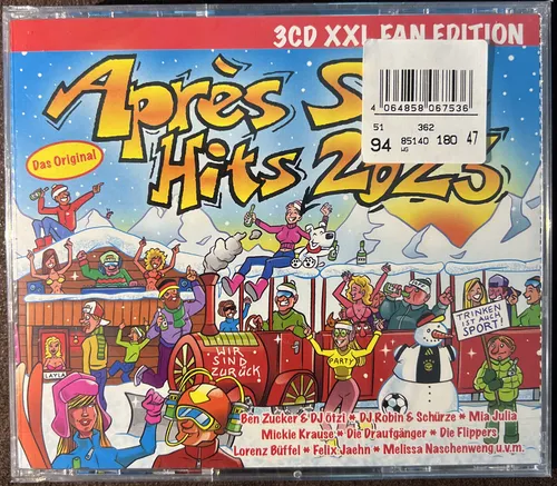 Apres Ski Hits 2023 - XXL Fan Edition - Pop aus Deutschland mit den besten Après-Ski-Hits für unvergessliche Partynächte und gute Stimmung auf der Piste.