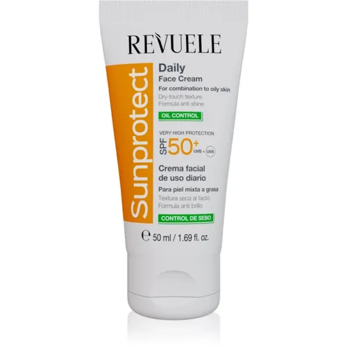Revuele Sunprotect Oil Control Schützende Gesichtscreme für fettige Haut SPF 50+ 50 ml