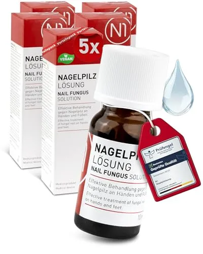 N1 Healthcare Nagelpilz-Behandlungsstift - Nagelpilzmittel für Hände und Füße, mit patentiertem Wirkstoff ISK1320 für schnelle Ergebnisse und schöne, gepflegte Nägel.
