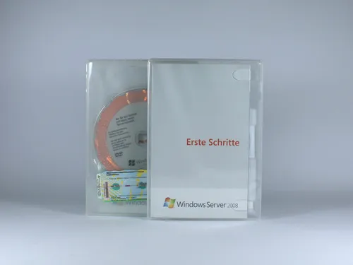 Microsoft Windows 2008 Server Standard mit 5 CALs SB Vollversion, deutsch - neu
