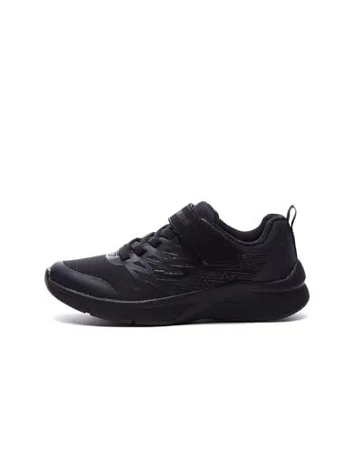 Skechers Jungen Microspec Texlor Sneakers, Schwarz, 36 EU in schwarz von Skechers