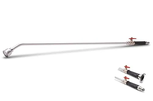 GRK/S 1100 Profi Gießstab | Gießgerät | Gartenbrause | Gießlanze | komplett Metall | Steckverbindung und Klauenkupplung