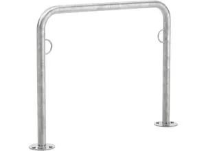 WSM TRUST Fahrradparker - Platzsparend und Sicher - Fahrradparker zum Aufdübeln, 1000 mm breit, bietet maximale Sicherheit gegen Diebstahl durch integrierte Sicherheitsösen. Ideal für individuelle Fahrradparkplätze, witterungsbeständig und aus verzinktem Stahl.