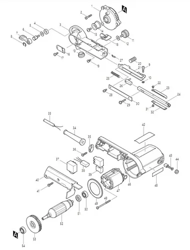 Makita Bandschleifer 9032
