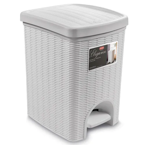 2x Treteimer Mülleimer 20L Abfalleimer Kücheneimer Kosmetik Pedaleimer Bad WC