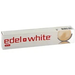 Edelwhite Antiplaque+white Zahnpasta 75 ml - Zahnpasta mit Whitening-Effekt, entfernt Plaque und sorgt für ein strahlendes Lächeln - ideal für tägliche Mundpflege.